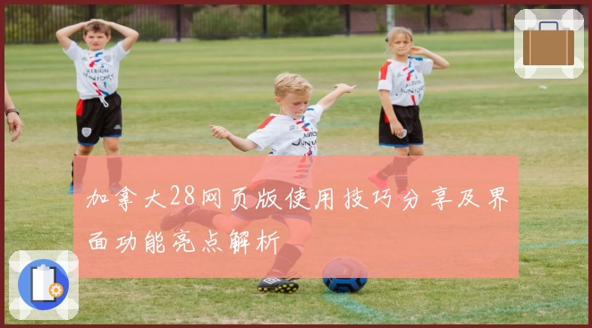 加拿大28网页版使用技巧分享及界面功能亮点解析